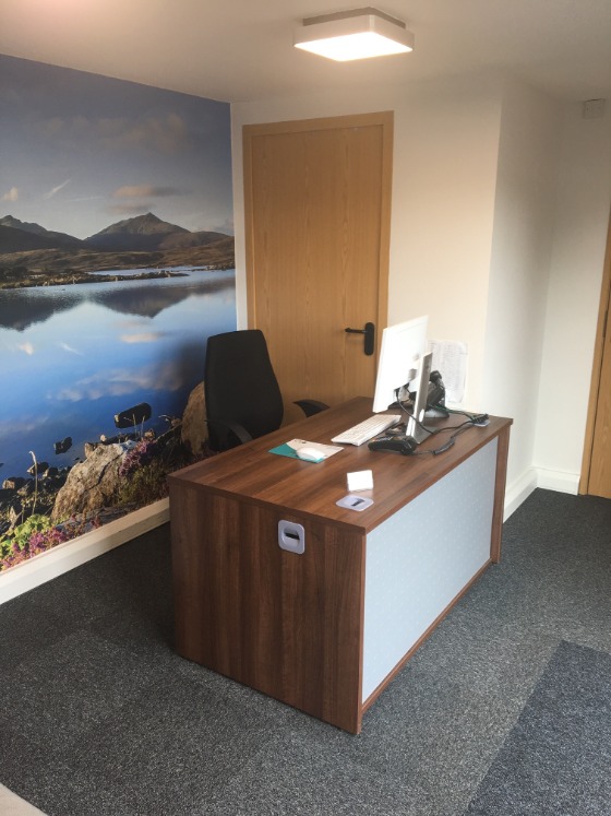 Clermiston Interior Reception Desk