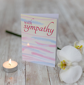 how to write a sympathy card